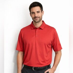 Callaway Golf Polo Shirt Mens M Red Performance Short Sleeve
